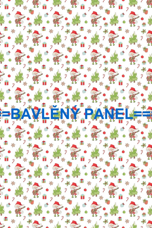 Bavlněný panel 40 x 60 cm