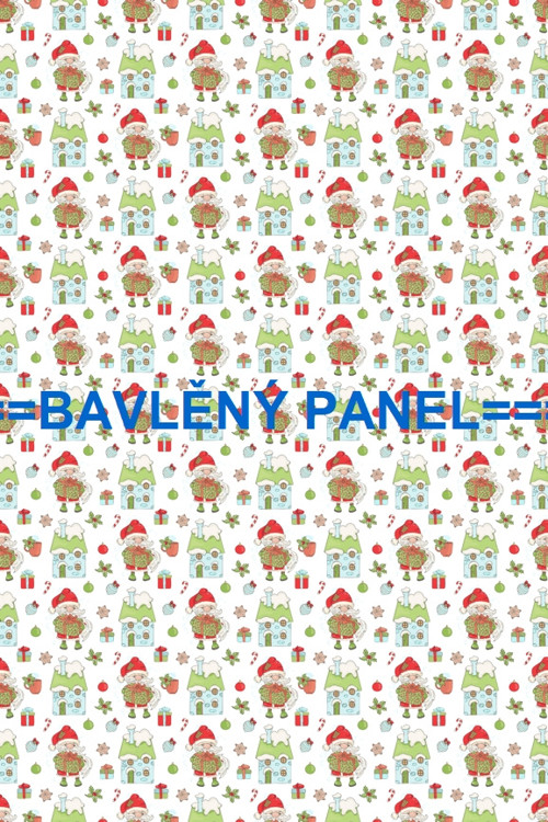 Bavlněný panel 40 x 60 cm