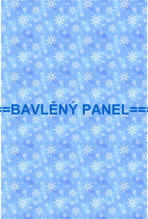 Bavlněný panel 40 x 60 cm