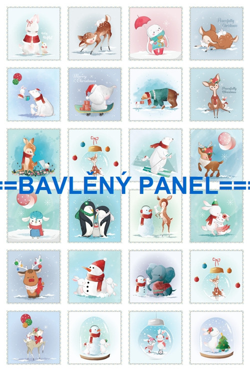 Bavlněný panel 40 x 60 cm — foto 1
