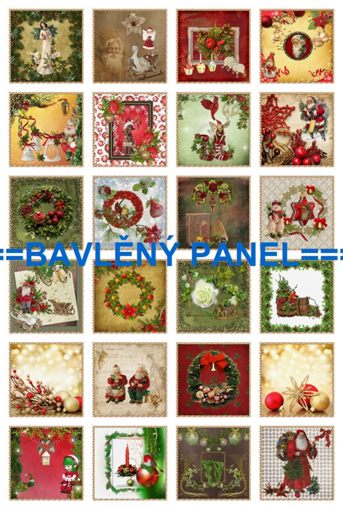 Bavlněný panel 40 x 60 cm — foto 1