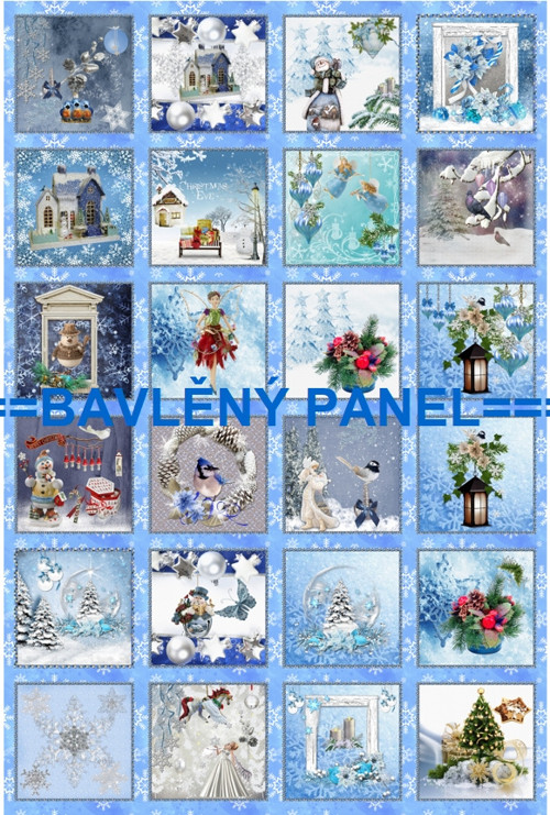Bavlněný panel 40 x 60 cm — foto 1