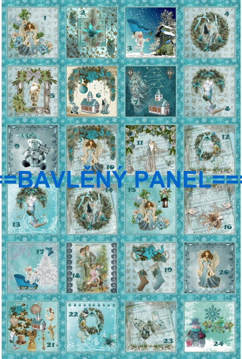 Bavlněný panel 40 x 60 cm — foto 1