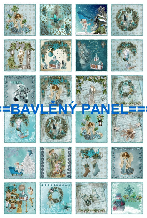 Bavlněný panel 40 x 60 cm — foto 1