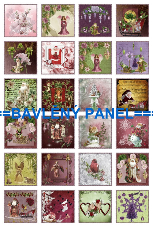Bavlněný panel 40 x 60 cm — foto 1