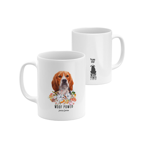 Hrnek Woof Power Beagle