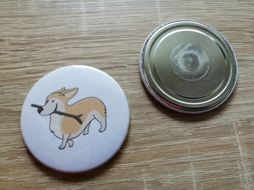 Magnet pejsek corgi - 37 mm