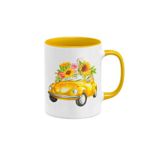 Hrnek Vw Beetle Sunflowers