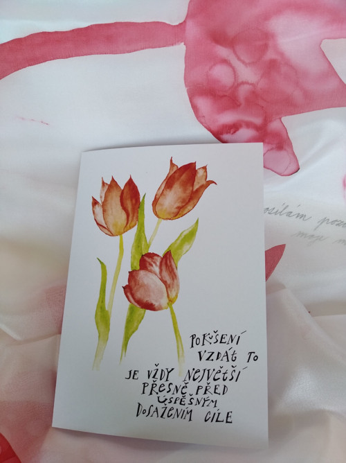 Přáníčko tulipánkové