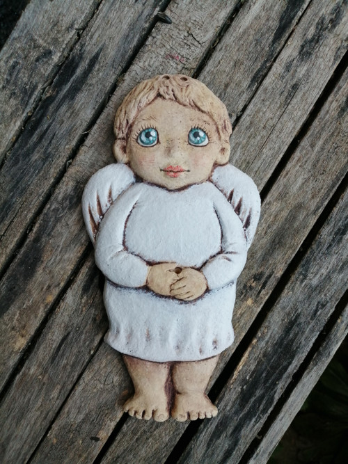 Andílek buclatý , reliéf — foto 1