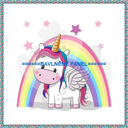 Bavlněný panel 25 x 25cm