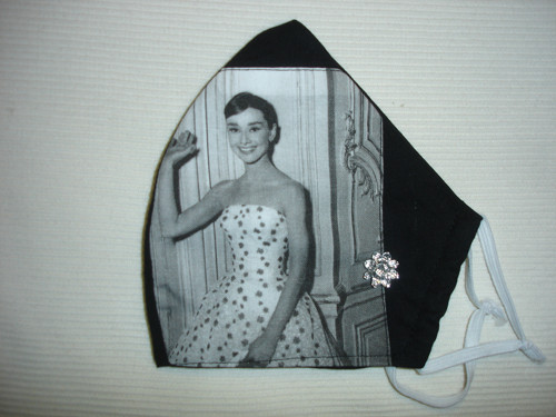 Textilní rouška Audrey — foto 1