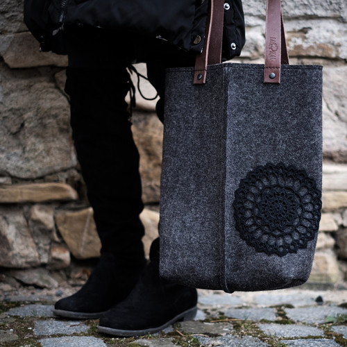 Dámská kabelka DUO - BLACK — foto 1