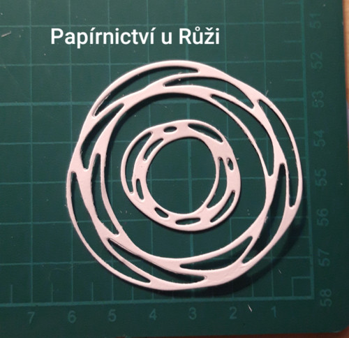 Papírový výsek kroužky