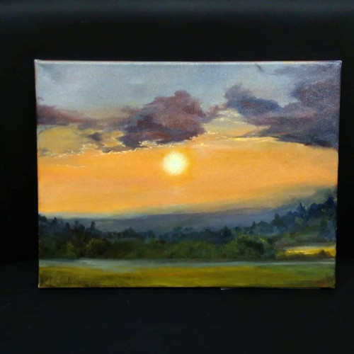 Západ slunce — foto 1