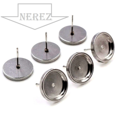 Nerez.puzety s lůžkem 12mm-2ks