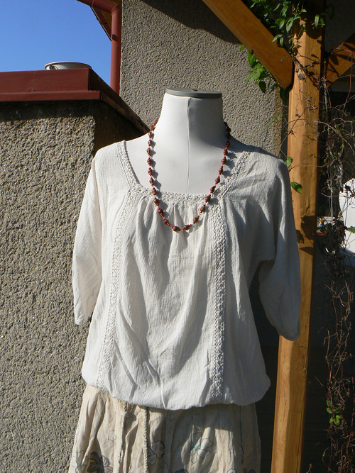 Boho tunika s krajkou... — foto 1