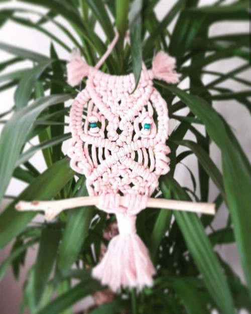 Macramé sova — foto 1