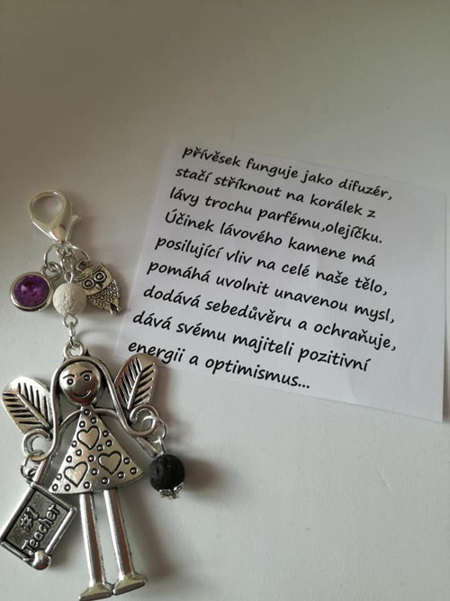 Andělský přívěsek pro p.učitelky — foto 1