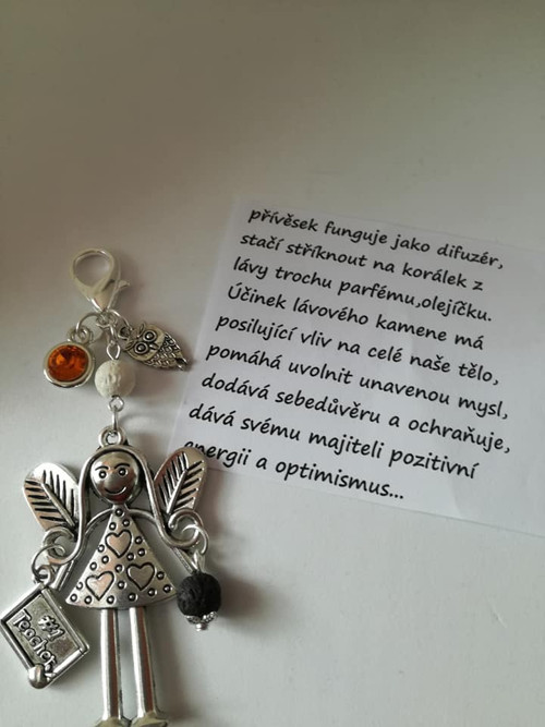 Andělský přívěsek pro p.učitelky — foto 1