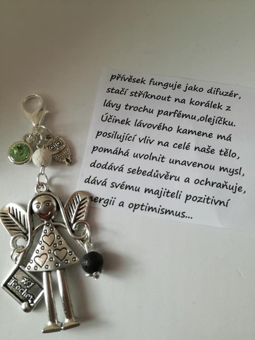 Andělský přívěsek pro p.učitelky — foto 1