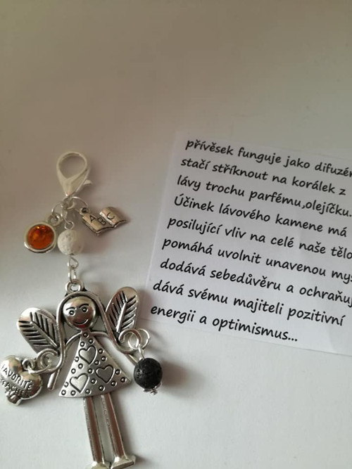 Andělský přívěsek pro p.učitelky — foto 1