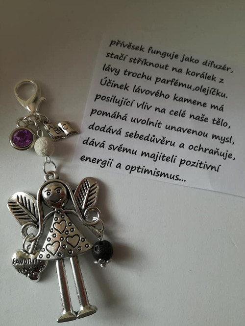 Andělský přívěsek pro p.učitelky — foto 1