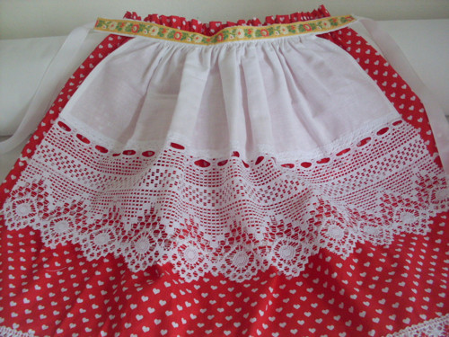Zástěrka ke kroji, folklor. — foto 1