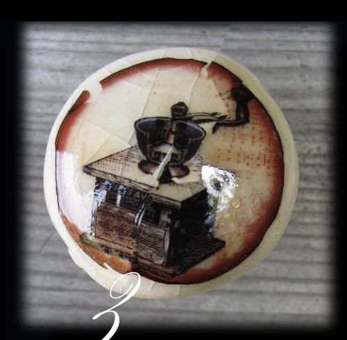 Keramická úchytka č. 3 ze série Vintage Home