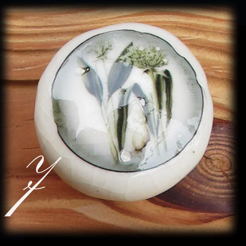 Keramická úchytka č. 7 ze série Herbal
