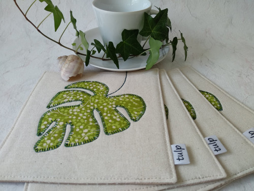 Prostírání *podkafíčko*Monstera* — foto 1