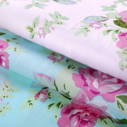 Bavlněné látky pro patchwork, sada - růžový — foto 1
