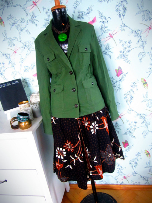 Sáčko kabátek army look — foto 1