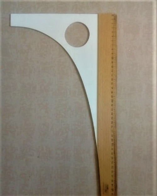Krejčovské pravítko 80cm