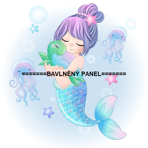 Bavlněný panel 25 x 25cm — foto 1