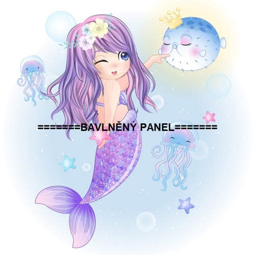 Bavlněný panel 25 x 25cm — foto 1