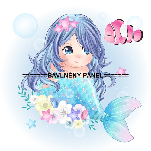 Bavlněný panel 25 x 25cm — foto 1