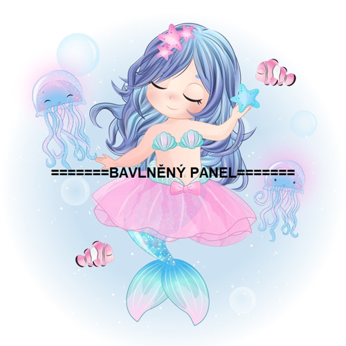 Bavlněný panel 25 x 25cm