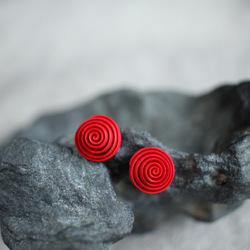 Náušnice Spiral — foto 1
