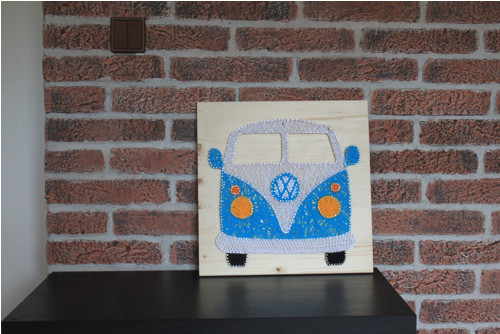Stringart hippie auto — foto 1