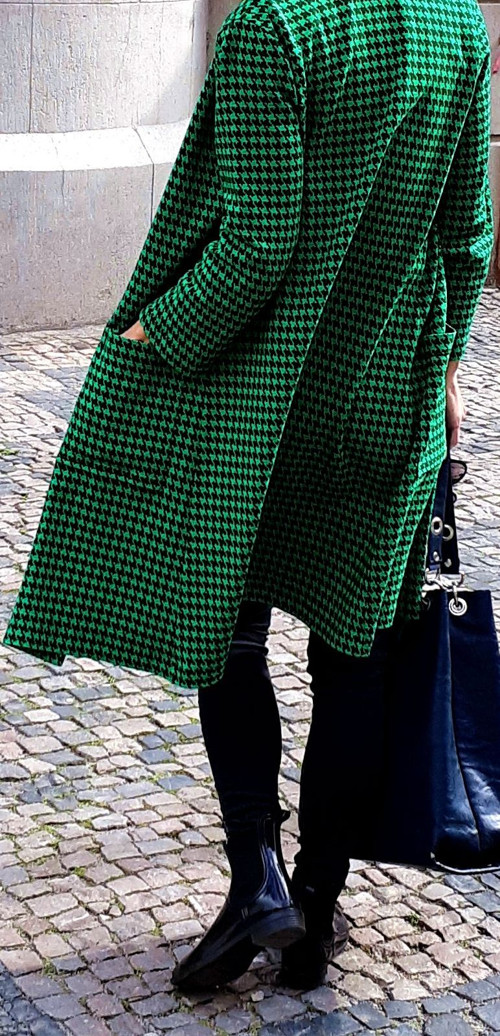 PulloverHoundsTooth/Greens — foto 1