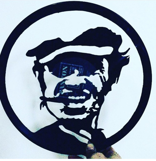 Belmondo portrét na vinylu