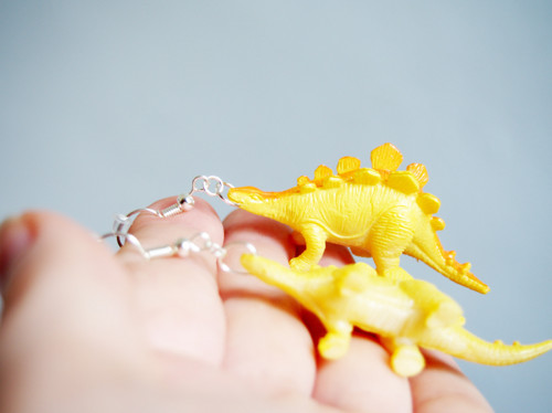 Dinosauří náušnice