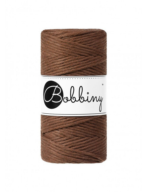 Bobbiny Macrame Regular 3mm - mokka - 4m — foto 1