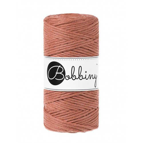 Bobbiny Macrame Regular 3mm - terrakota - 4m