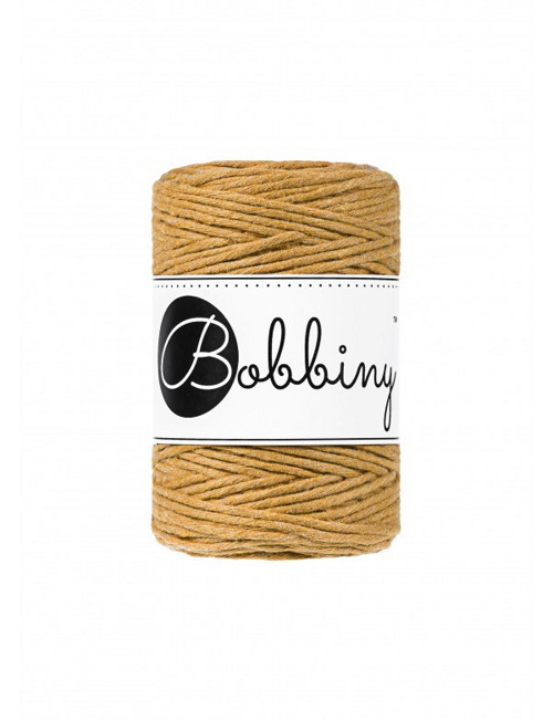 Bobbiny Macrame Baby 1,5mm - hořčicová- 4m