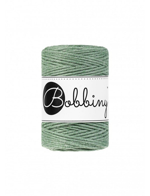Bobbiny Macrame Baby 1,5mm - eukalyptová- 4m