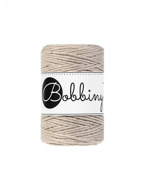 Bobbiny Macrame Baby 1,5mm - béžová- 4m