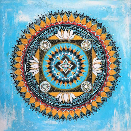 Mandala reprodukce A4