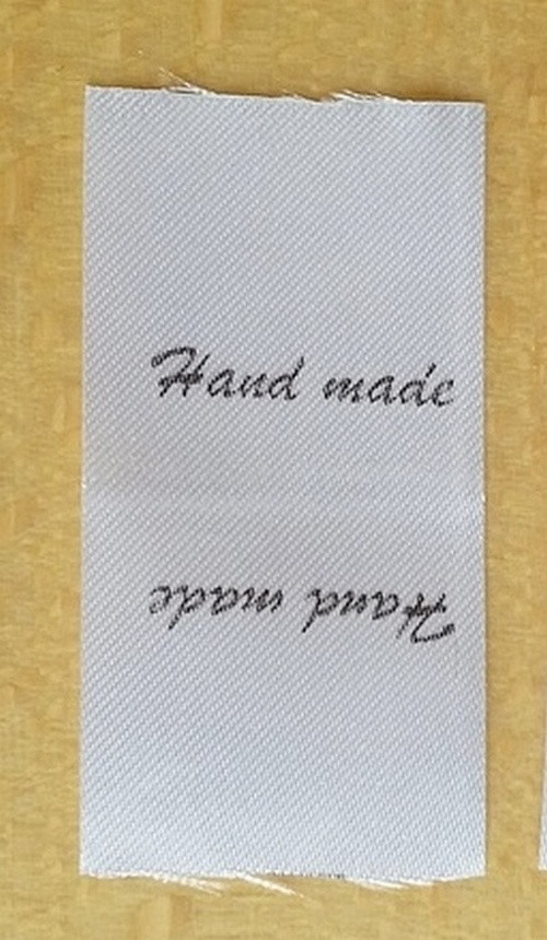 Štítek - handmade - 10 ks
